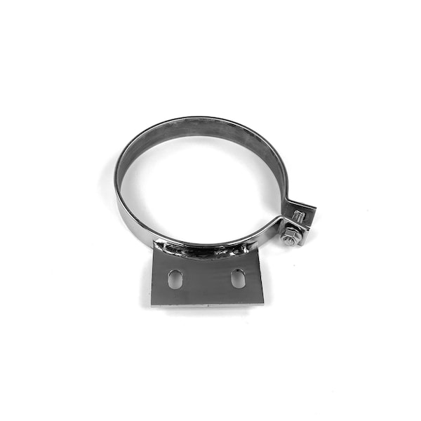 Grand Rock Bracket, Exhaust, Polished Stainless, 6 In. Dia MB-6PBS - main